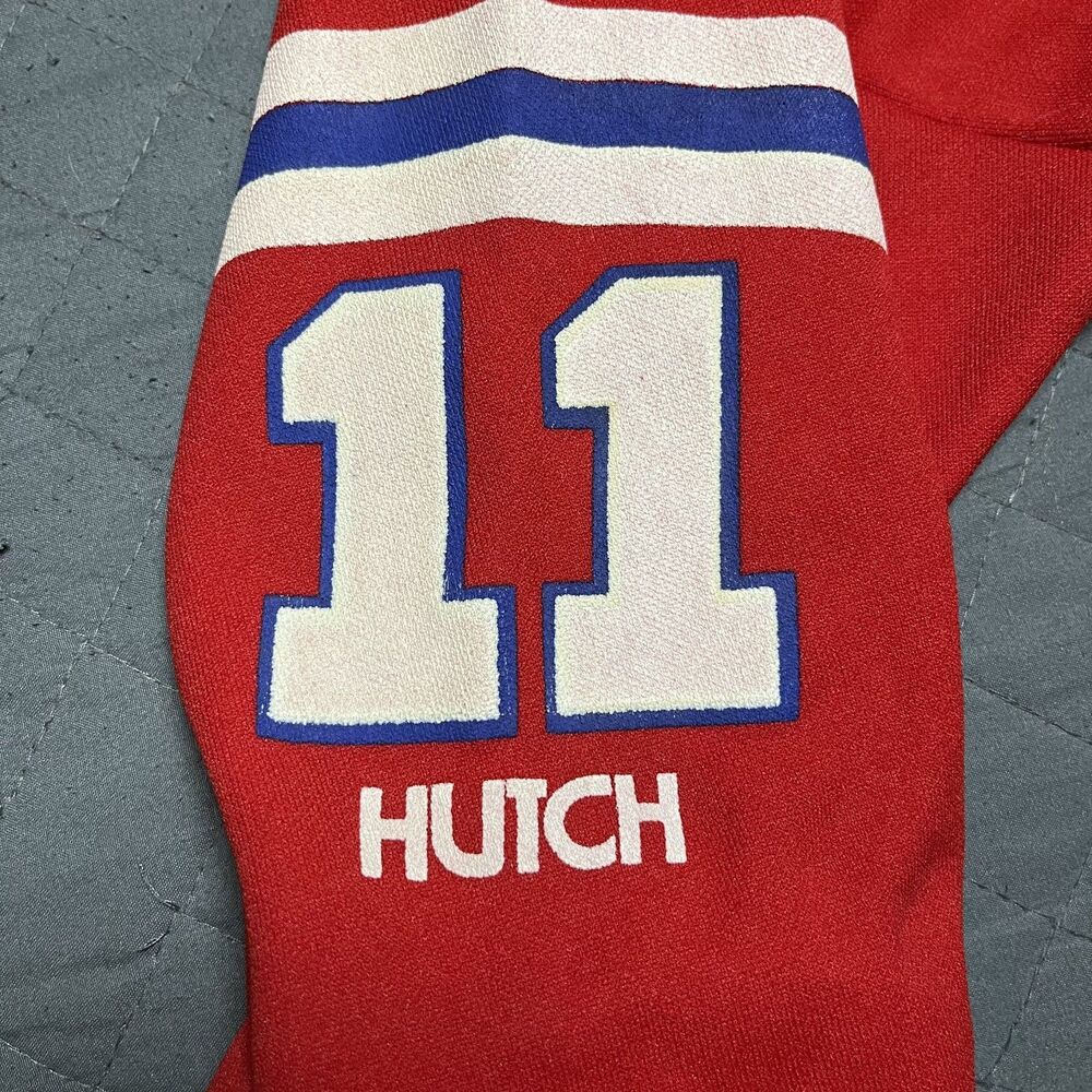 Vintage Hutch New England Patriots Men's Medium Youth Football NFL #11 Shirt - Picture 7 of 10